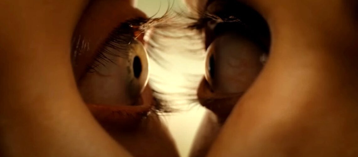 Two eyes almost touching Together backtothepicture.net movie still